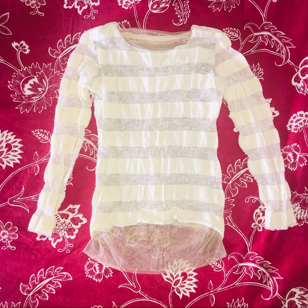 Pete Tulle Lined Long Sleeve